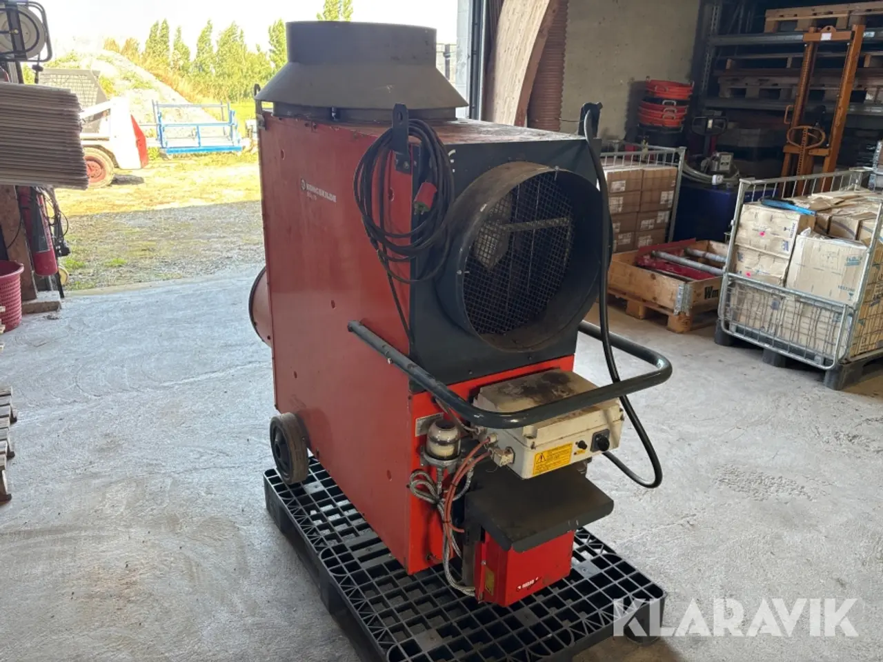 Billede 7 - Mobil varmekanon Kongskilde Sol 7