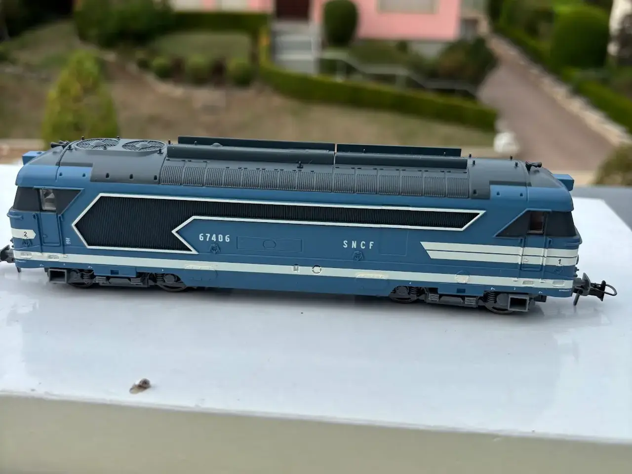 Billede 4 - Hachette SNCF 67406 diesel lokomotiv. Mint/Nyt