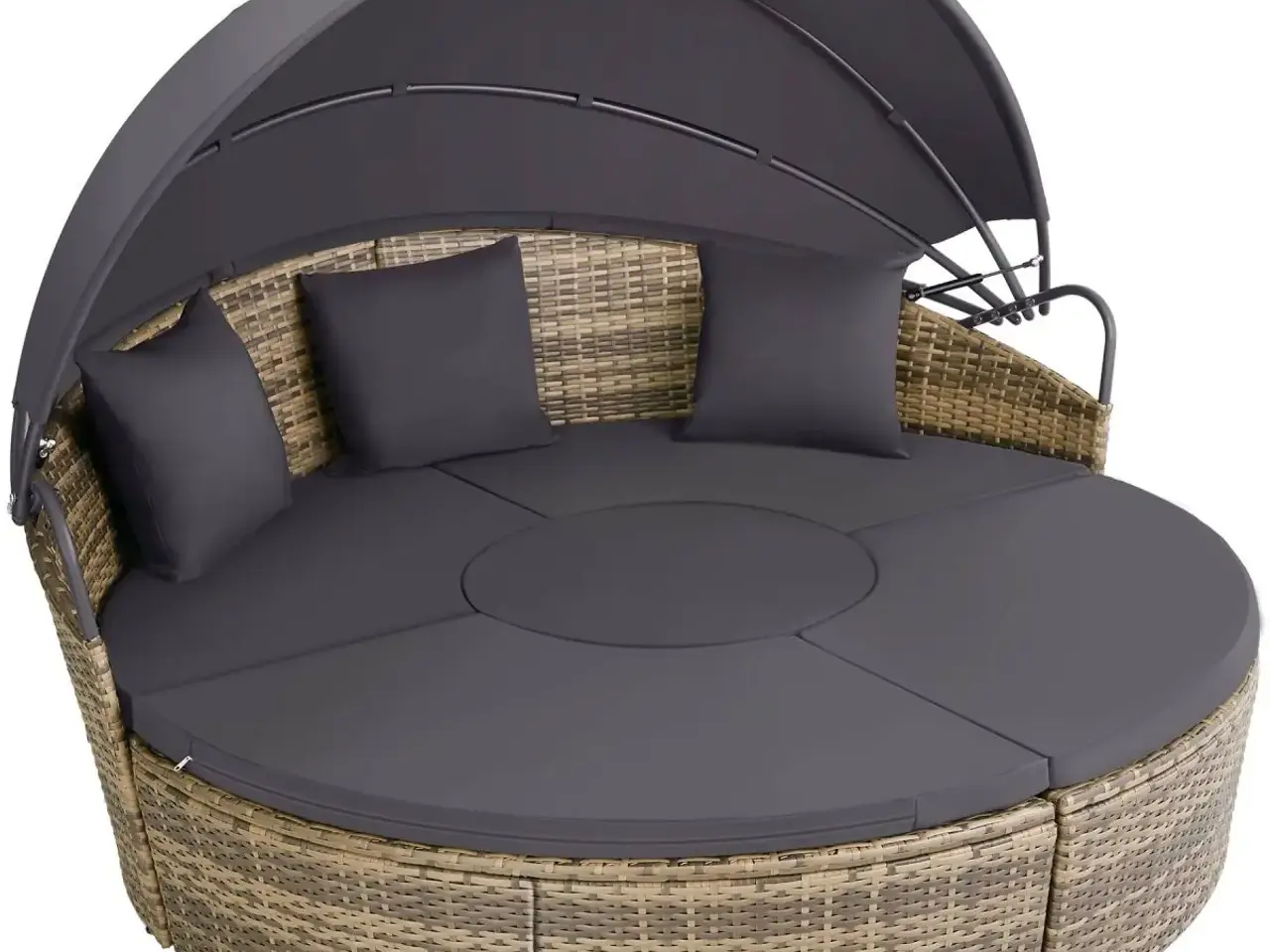 Billede 1 - daybed rund haveseng polyrattan