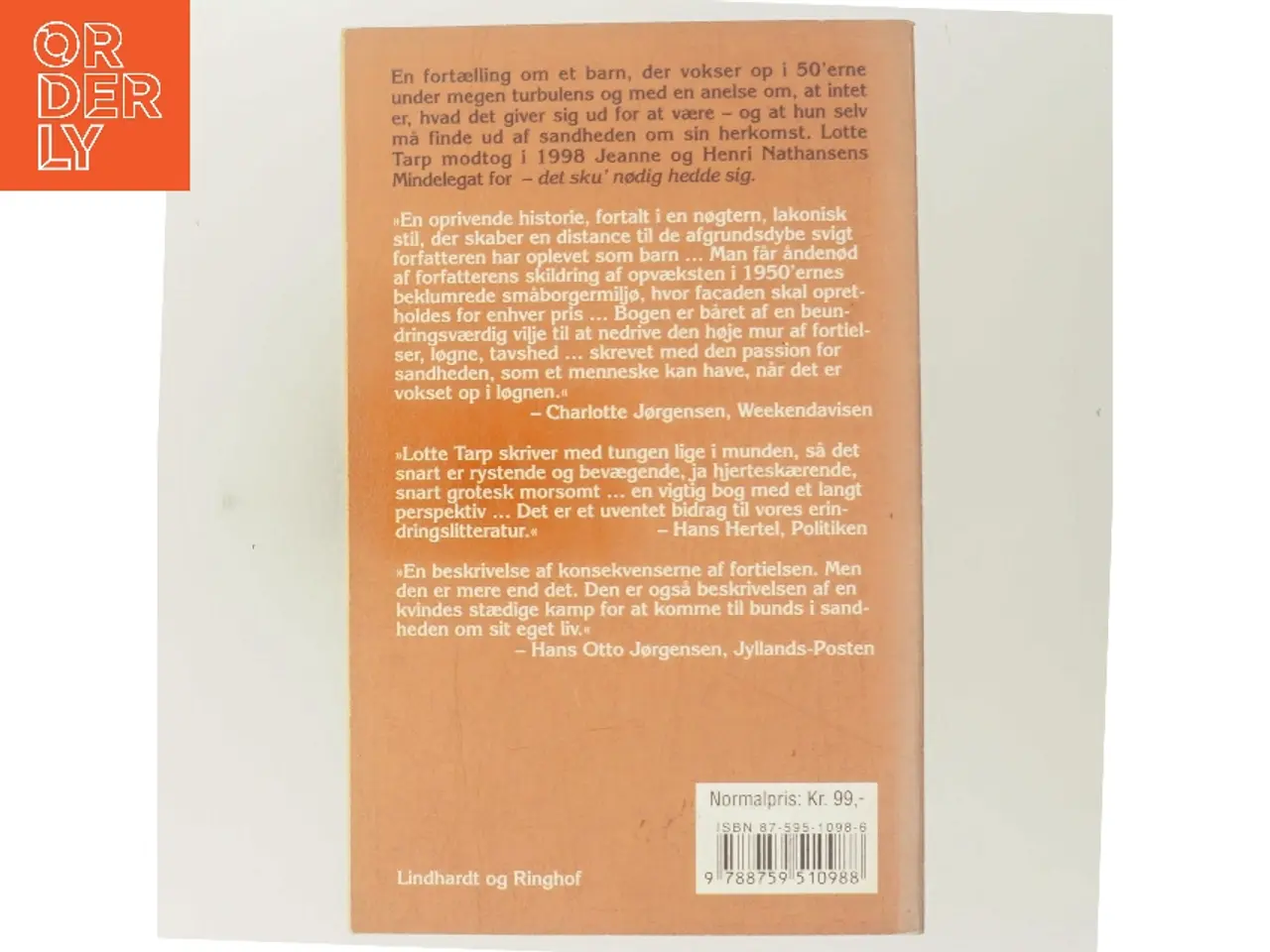 Billede 3 - Det sku' nødig hedde sig af Lotte Tarp (Bog)