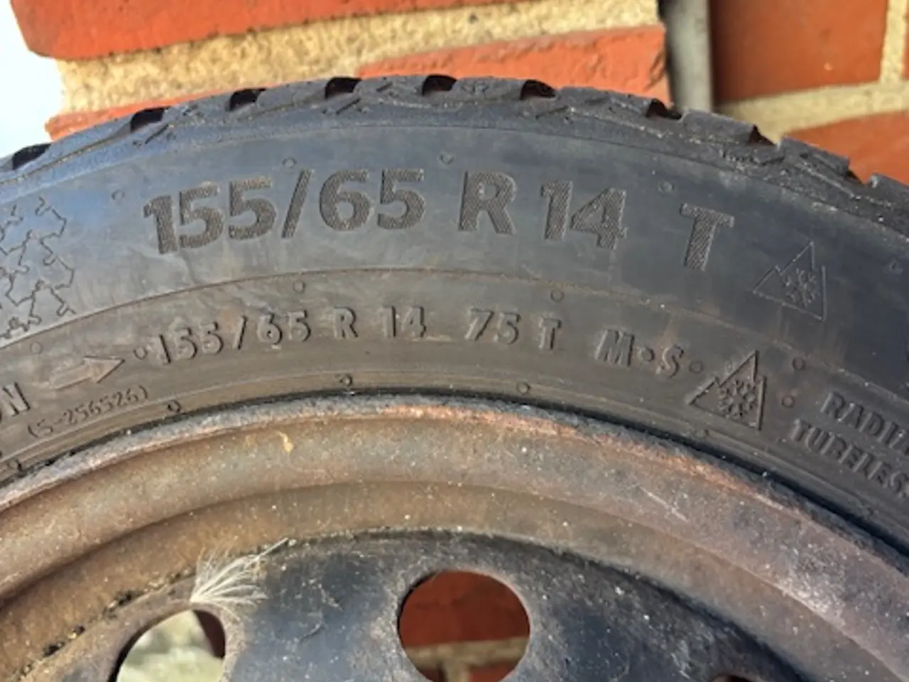 Billede 5 - Vinterhjul til Kia Picanto Continental