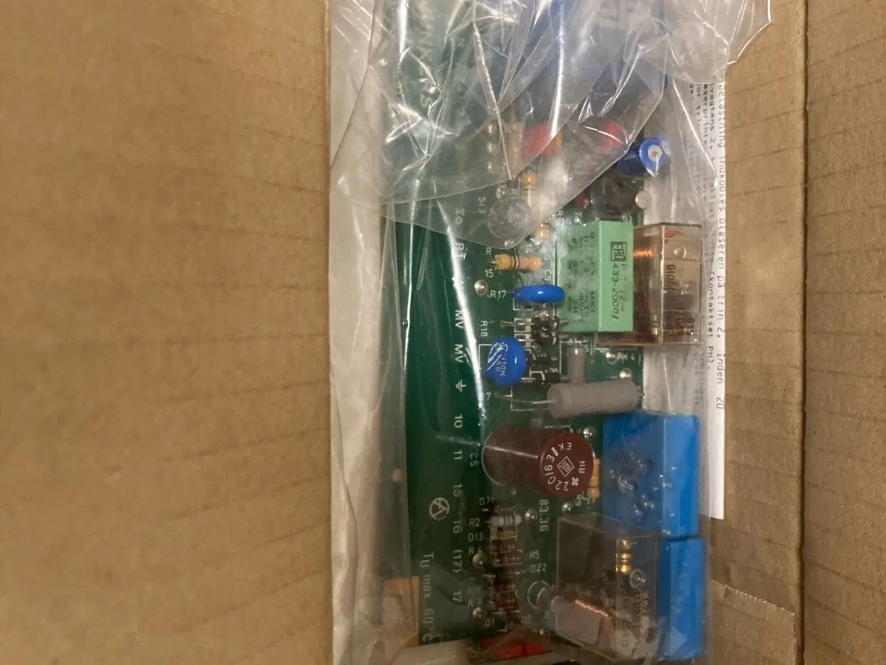 Billede 4 - Junkers Bosch Gas Boiler MCB Circuit Board