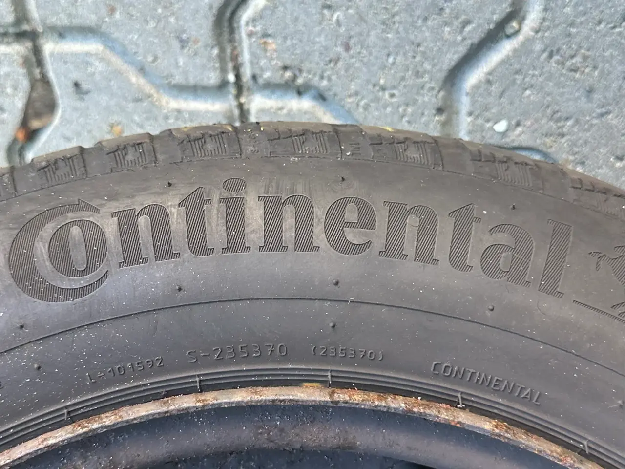 Billede 5 - 4 stk. Continental vinterdæk 185/65 R15 på stålfæl