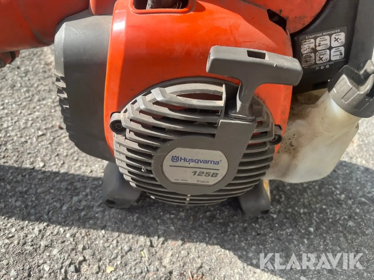 Billede 10 - Løvblæser Husqvarna 125B