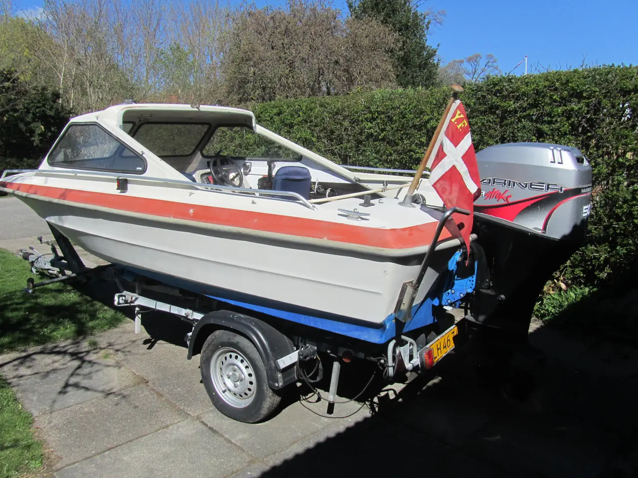 Billede 10 - Norsk Kabine båd  med 50 hk mariner 4takter motor 