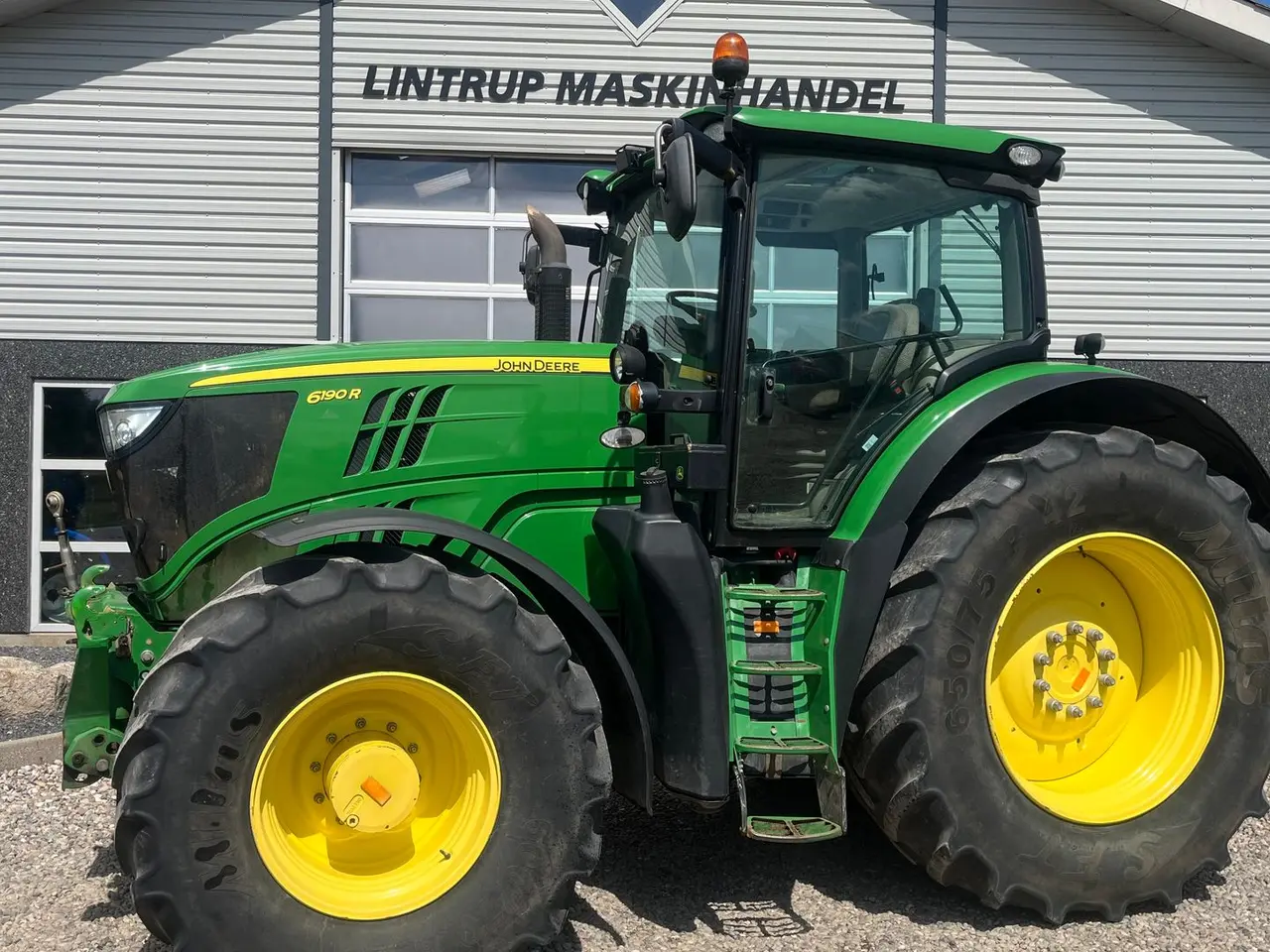 Billede 1 - John Deere 6190R Med luftanlæg & frontlift
