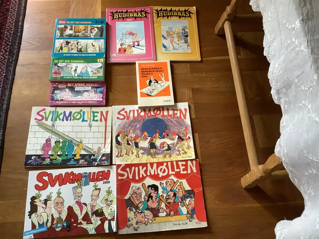 Billede 1 - Svikmøllen og Huddibras mm