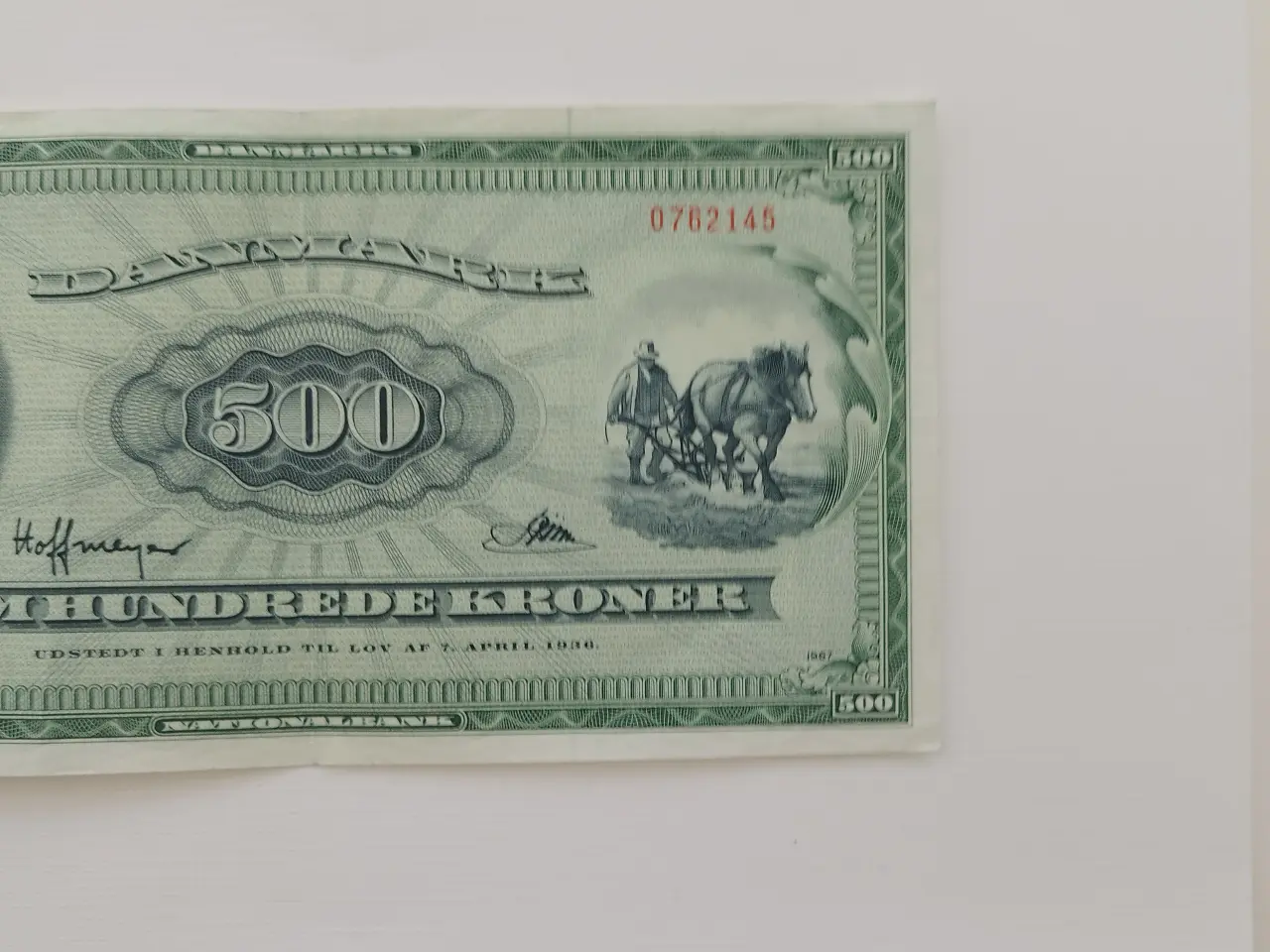 Billede 3 - Plovmand 500 kr. 1967