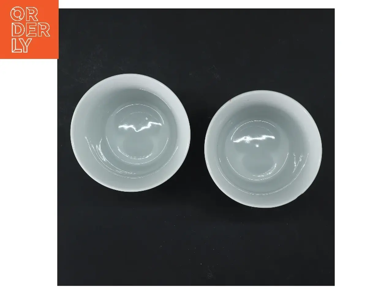 Billede 3 - Porcelænskrus sæt fra Falby (str. 2 stk Ø 9 cm længde 10 cm)