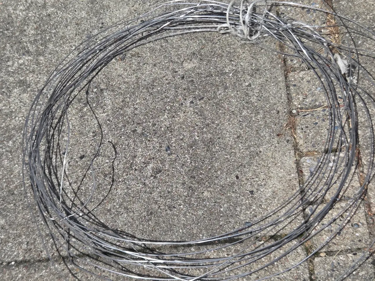 Billede 1 - Rustfrit hegnstråd 3 mm