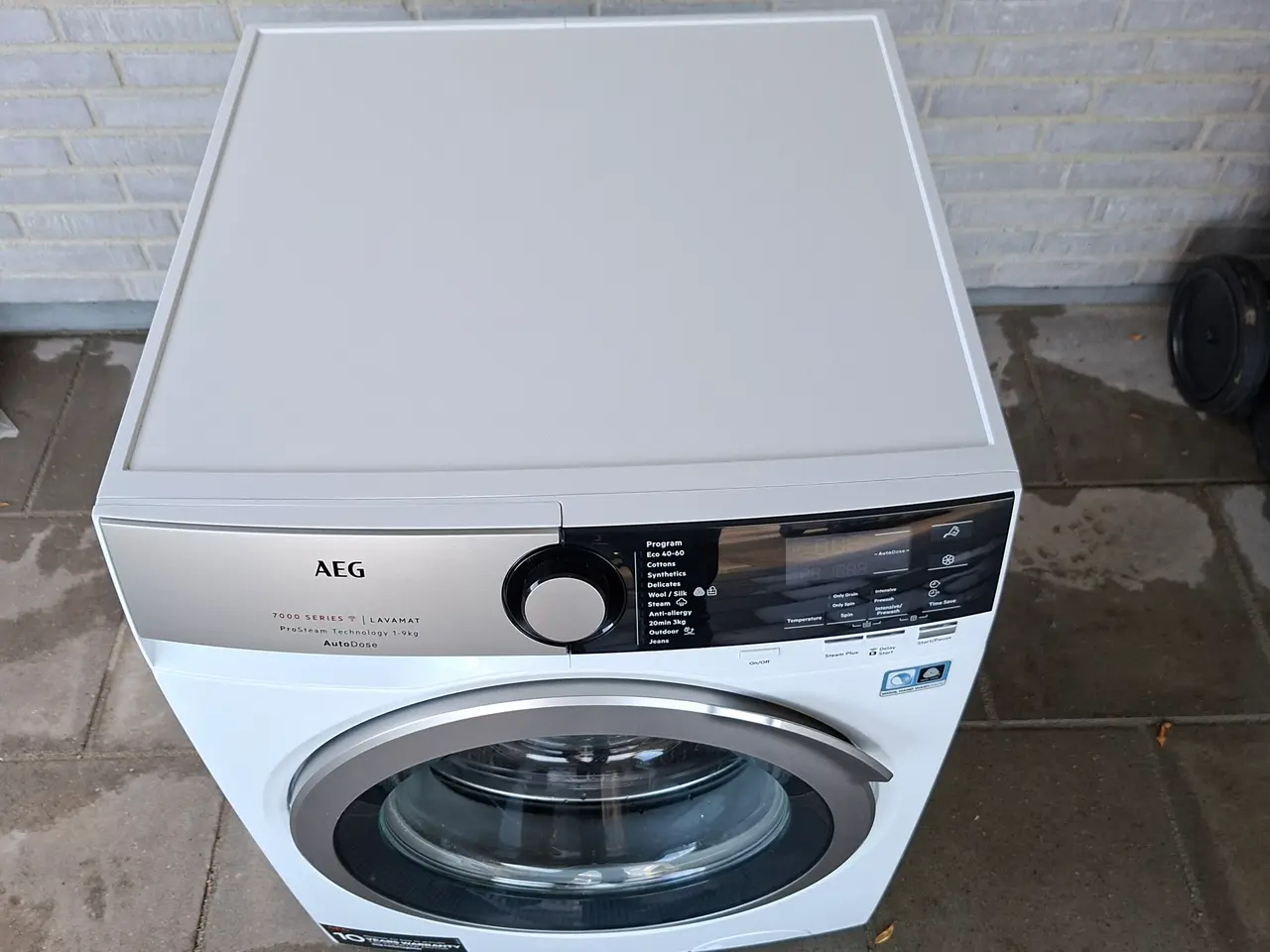 Billede 3 - AEG 7000 - 9 KG/ 1600 omd. Væskemaskine 