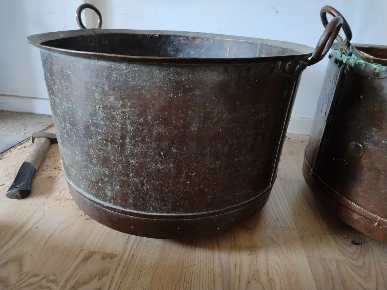 Billede 2 - Franske antikke Kobber brænde