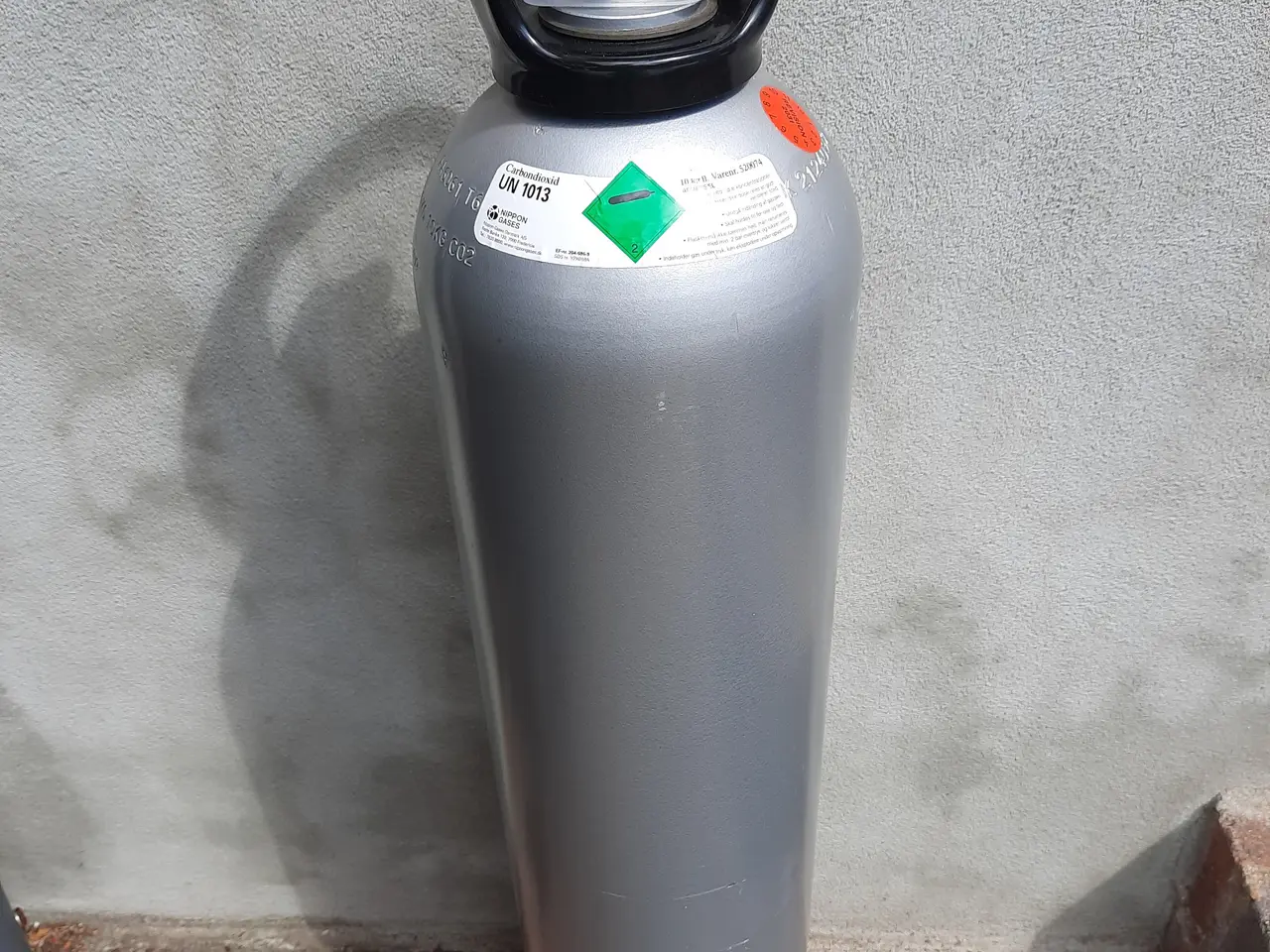 Billede 2 - Ny Fuld 10 kg Co2 Ejerflaske, Yara /NipponGases