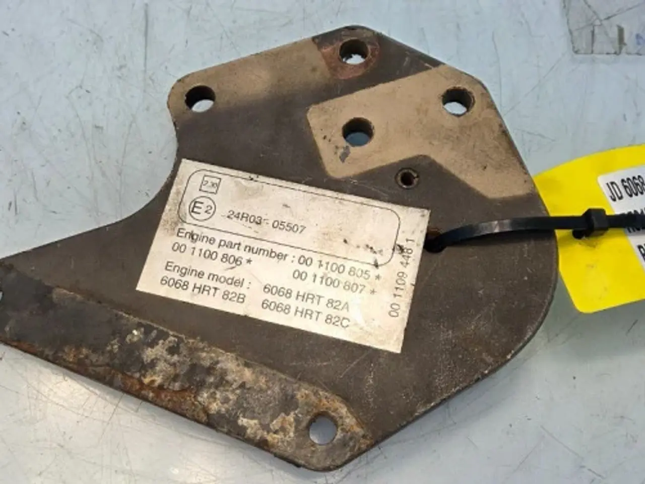 Billede 9 - John Deere 6068 Plade R521372