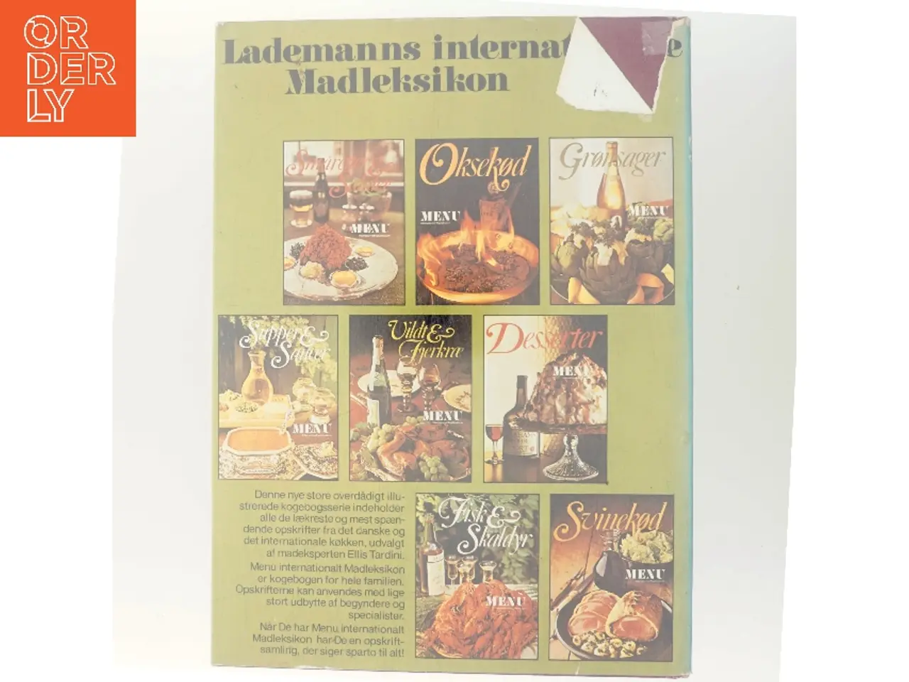 Billede 3 - Vildt & Fjerkræ – Menu internationalt Madleksikon af Ellis Tardini (Bog)