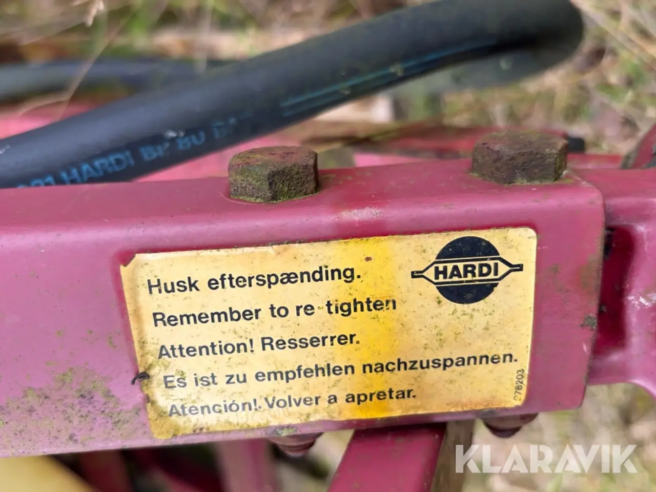 Billede 5 - Marksprøjte HARDI NK 400