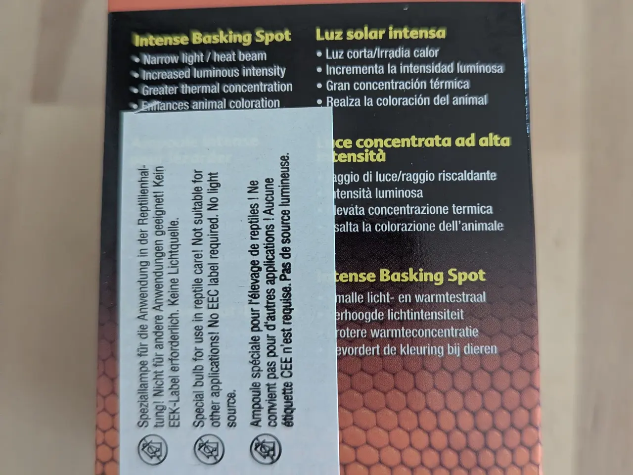 Billede 4 - Exo Terra sun glo tight spot 50W med UVA
