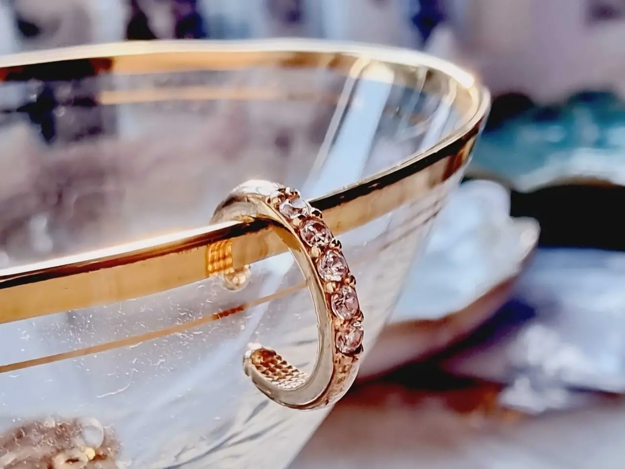 Billede 1 - Earcuff 18 karat guld