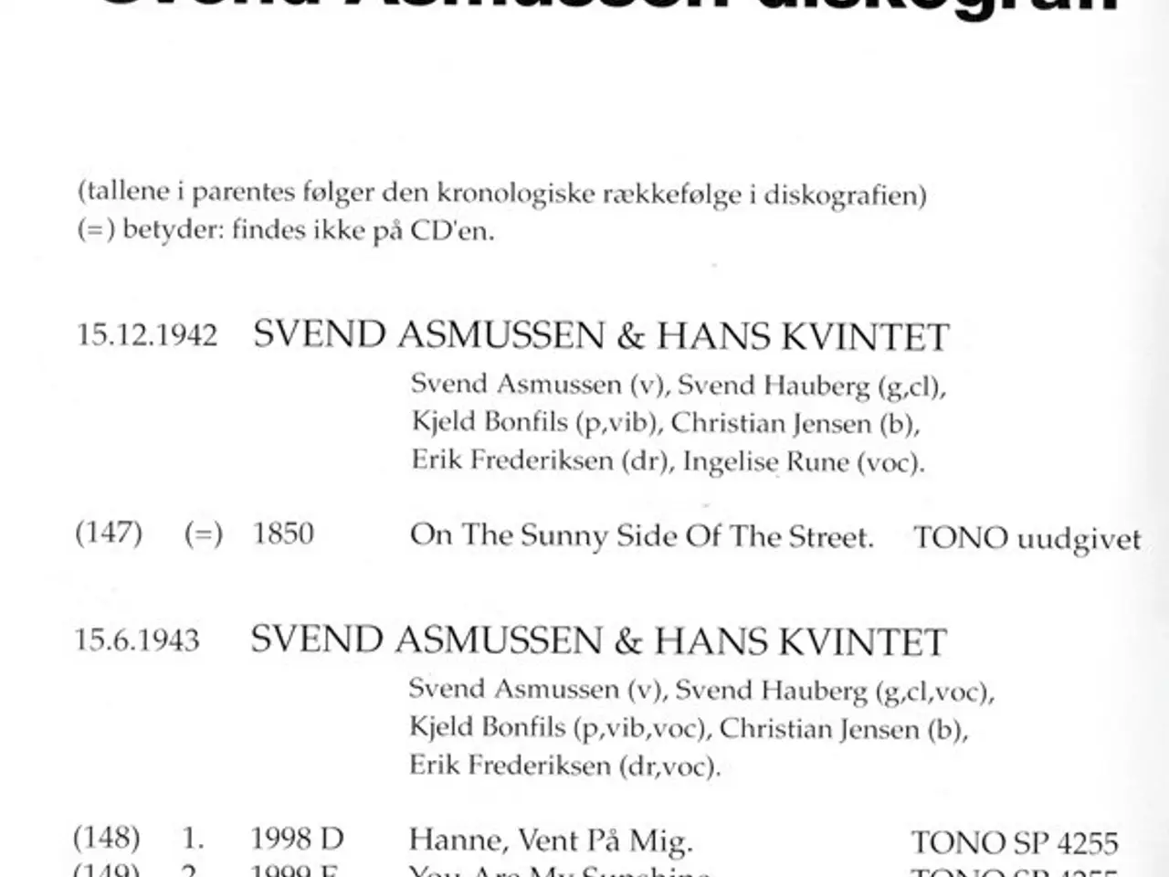 Billede 5 - Svend Asmussen – Svend Asmussen Collection… – CD