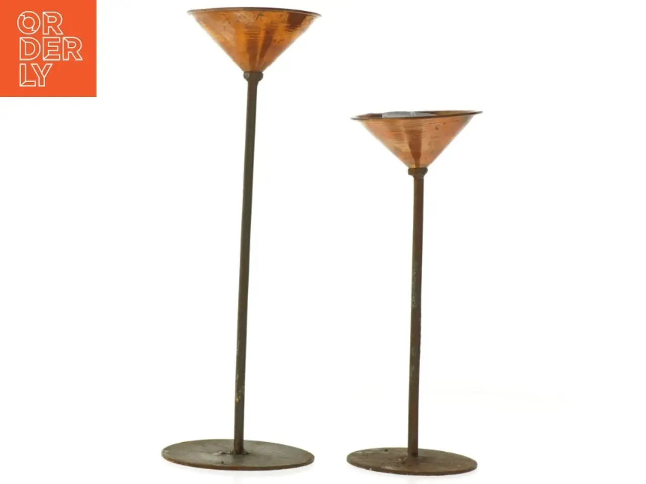 Billede 1 - Lysestager (str. 26 cm. 20 cm)