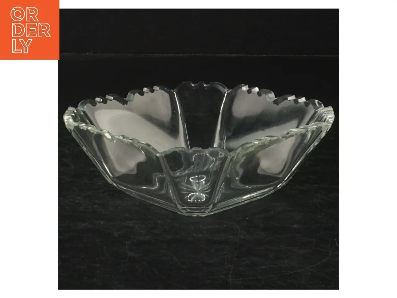 Billede 2 - Glasfad (str. 13 x 13 cm)