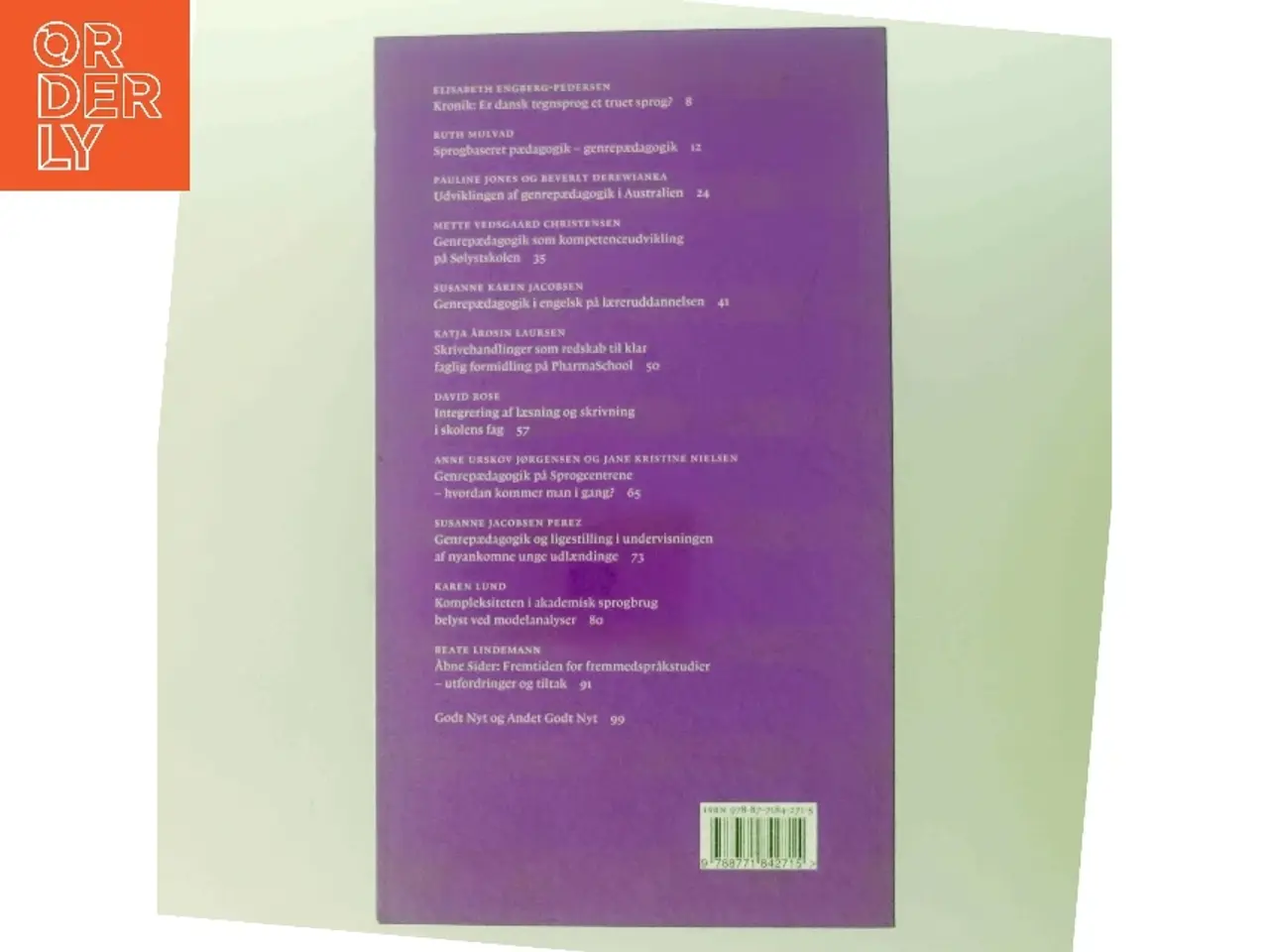 Billede 3 - Genrepaedagogik af Susanne Karen Jacobsen, Sanne Larsen, Karen Lund, Susanne Perez (Bog)