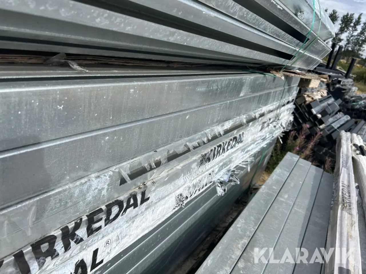 Billede 4 - Hegnsstolper Kirkedal galvaniseret 20 Styk