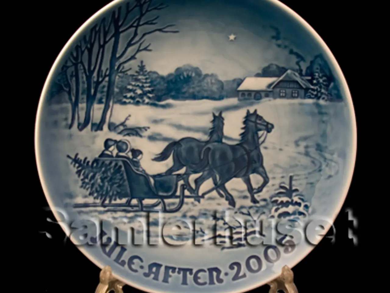 Billede 1 - Bing & Grøndahl juleplatte 2005 - Ny Platte i original Æske