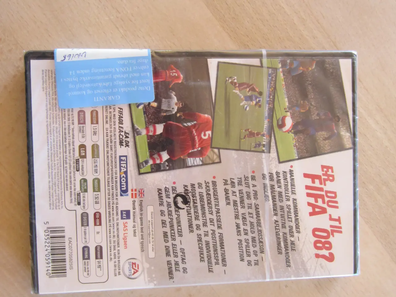 Billede 2 - Pc-spil - FIFA 08 - Ny og uåbnet