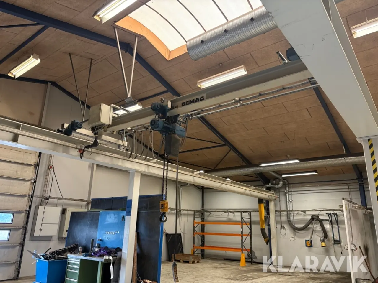 Billede 1 - Bro Kran Demag 3,2 tons