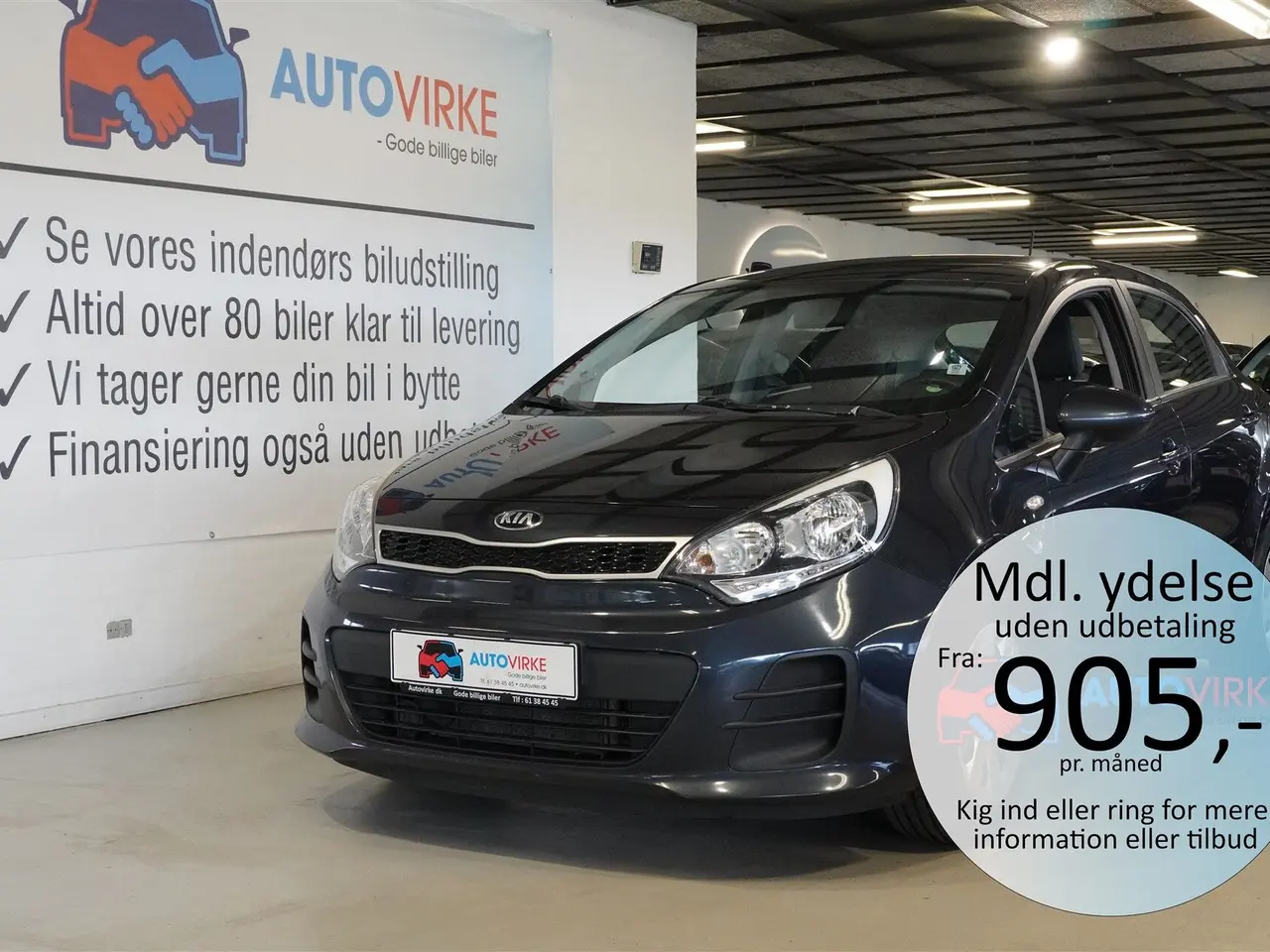 Billede 1 - Kia Rio 1,4 CRDI Comfort 90HK 5d 6g