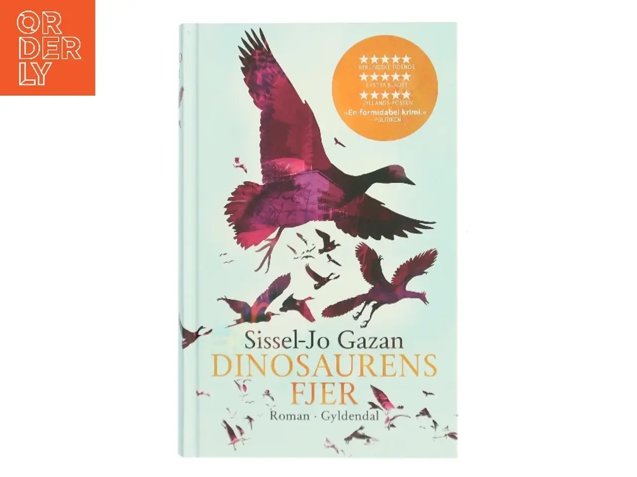 Billede 1 - Dinosaurens fjer : roman af Sissel-Jo Gazan (Bog)