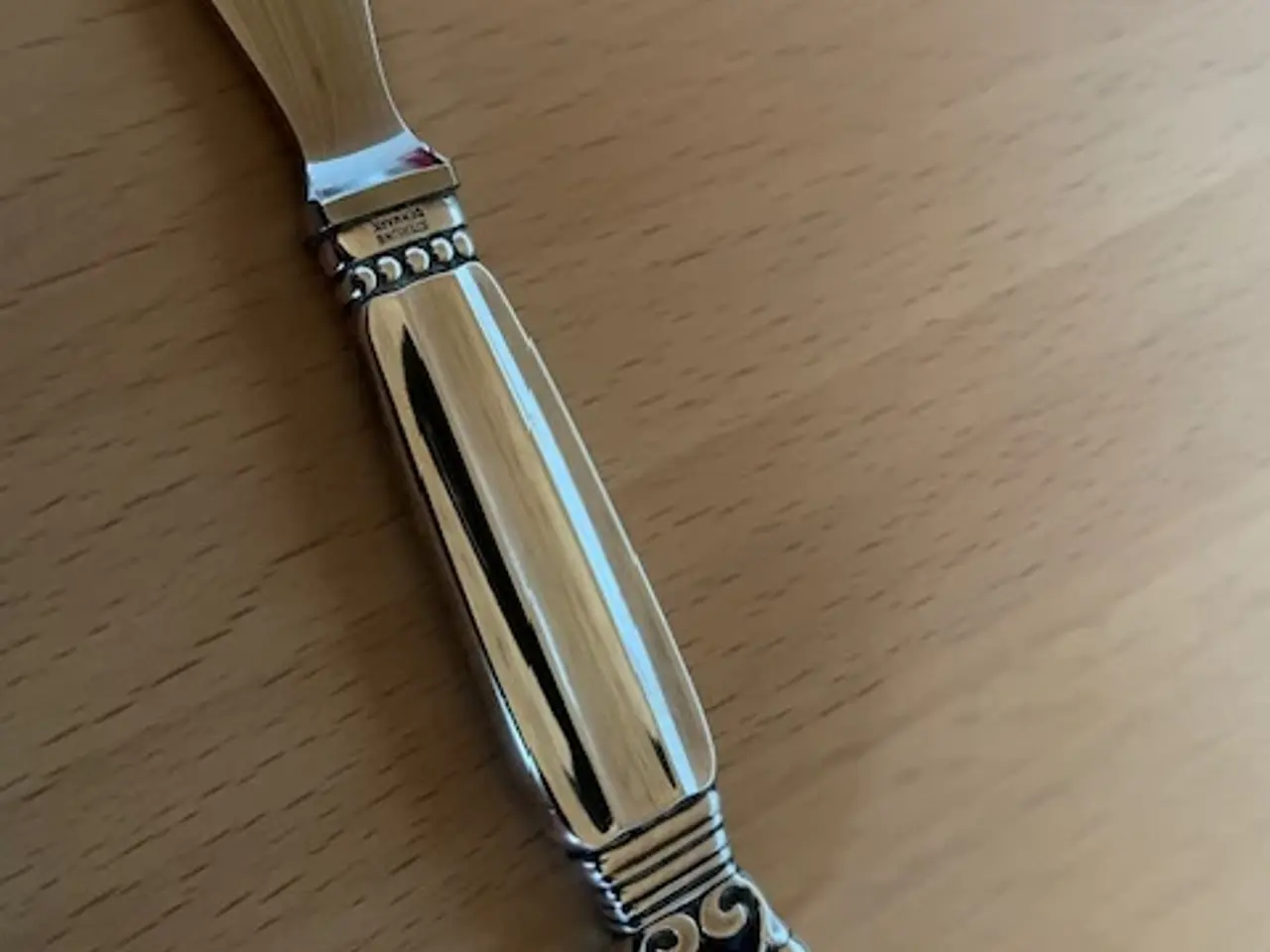 Billede 5 - Georg Jensen, Sterling Sølv Konge brev- papirkniv