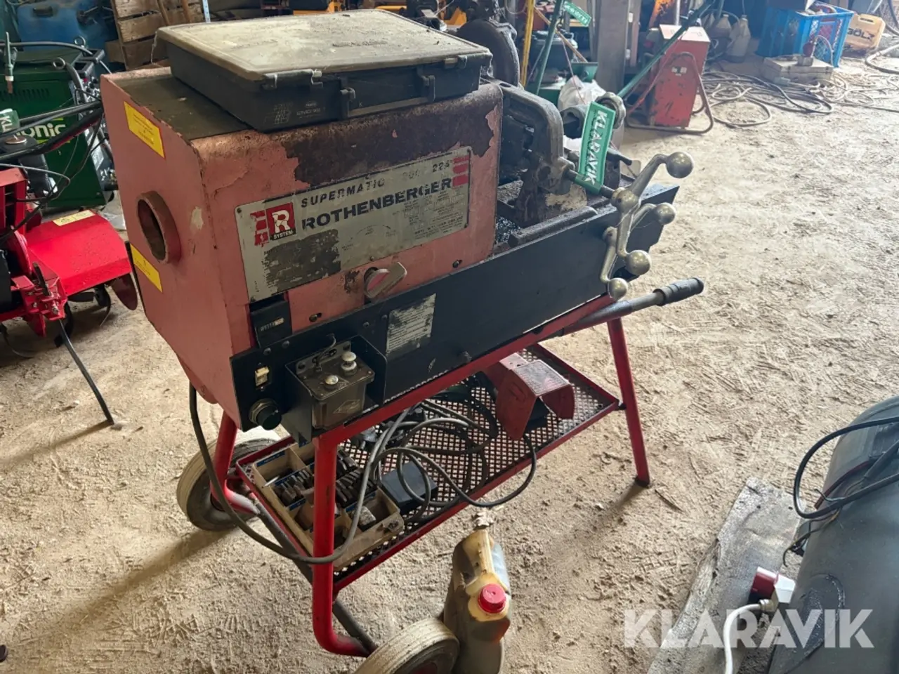 Billede 1 - Elektrisk gevindskæremaskine Rothenberger Supermatic 2000-22A