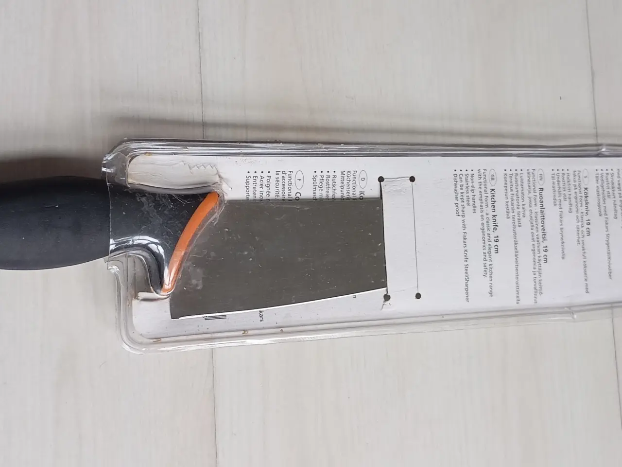 Billede 5 - Fiskars kokkekniv. NY