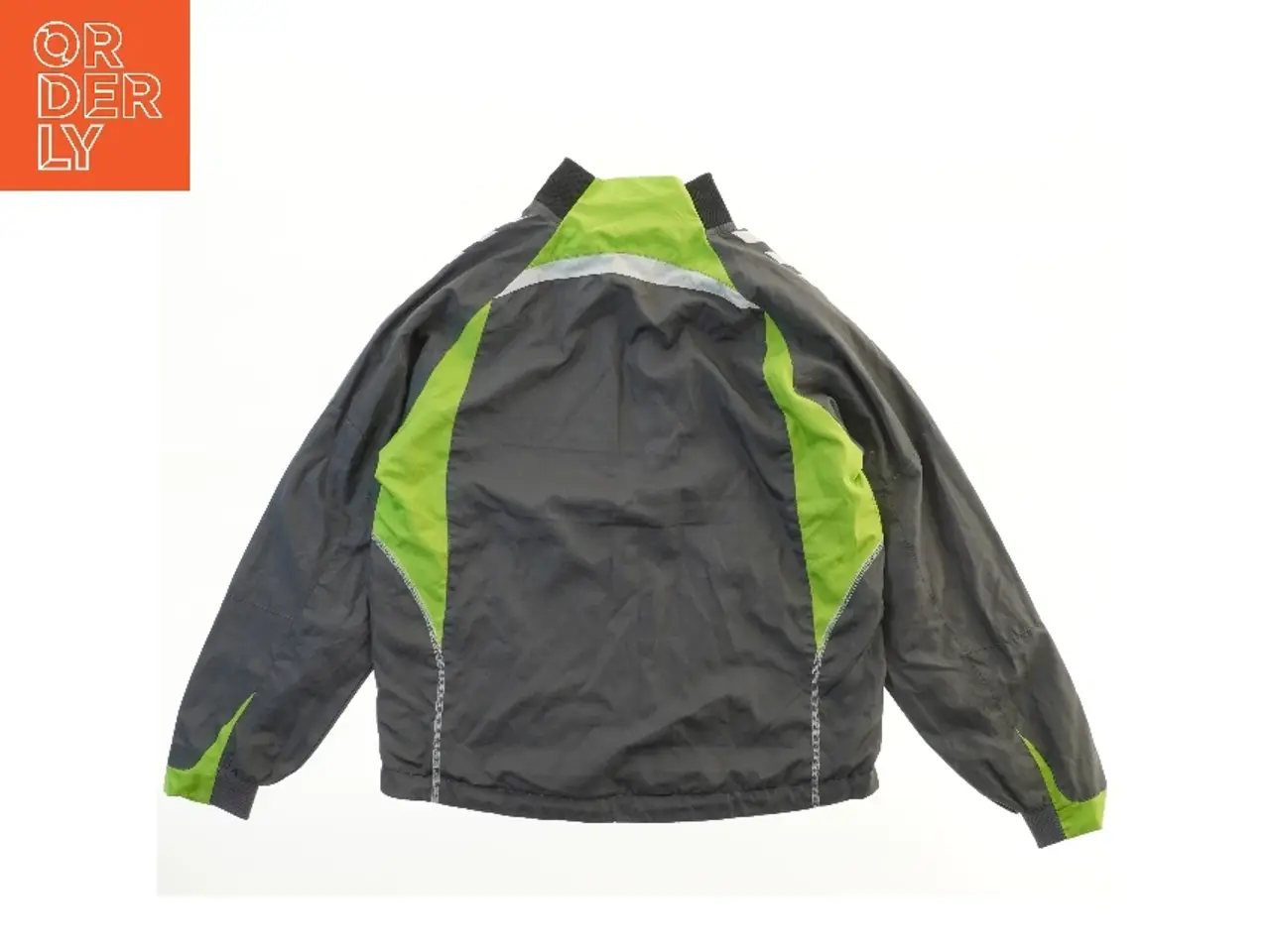 Billede 2 - Sport jakke med grønne detaljer fra Hummel (str. 164)