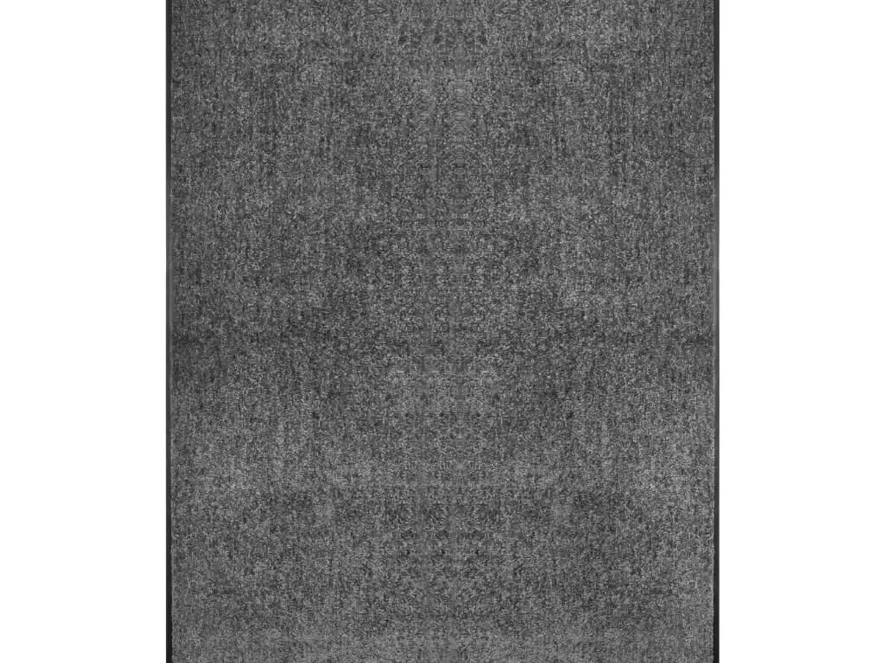 Billede 1 - Vaskbar dørmåtte 120×180 cm - antracitgrå, indendørs/udendørs