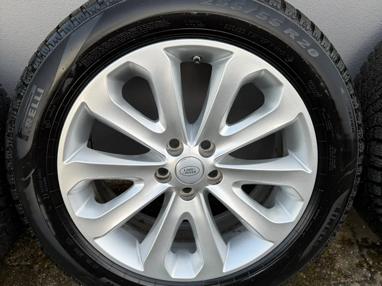 Billede 3 - 4 stk 20” originale Range Rover vinterhjul