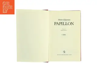 Papillon. 1. del af Henri Charrière (Bog)