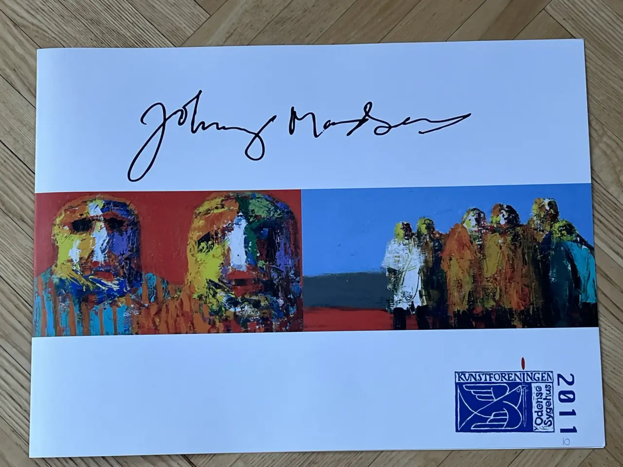 Billede 2 - Kunstmappe med Johnny Madsen efterlyses (=købes). 
