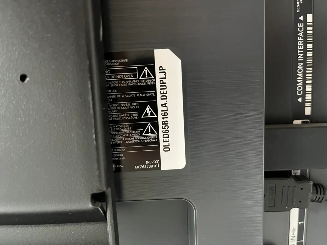 Billede 5 - 65* LG OLED Mødesetup m. Webcam og rullestativ