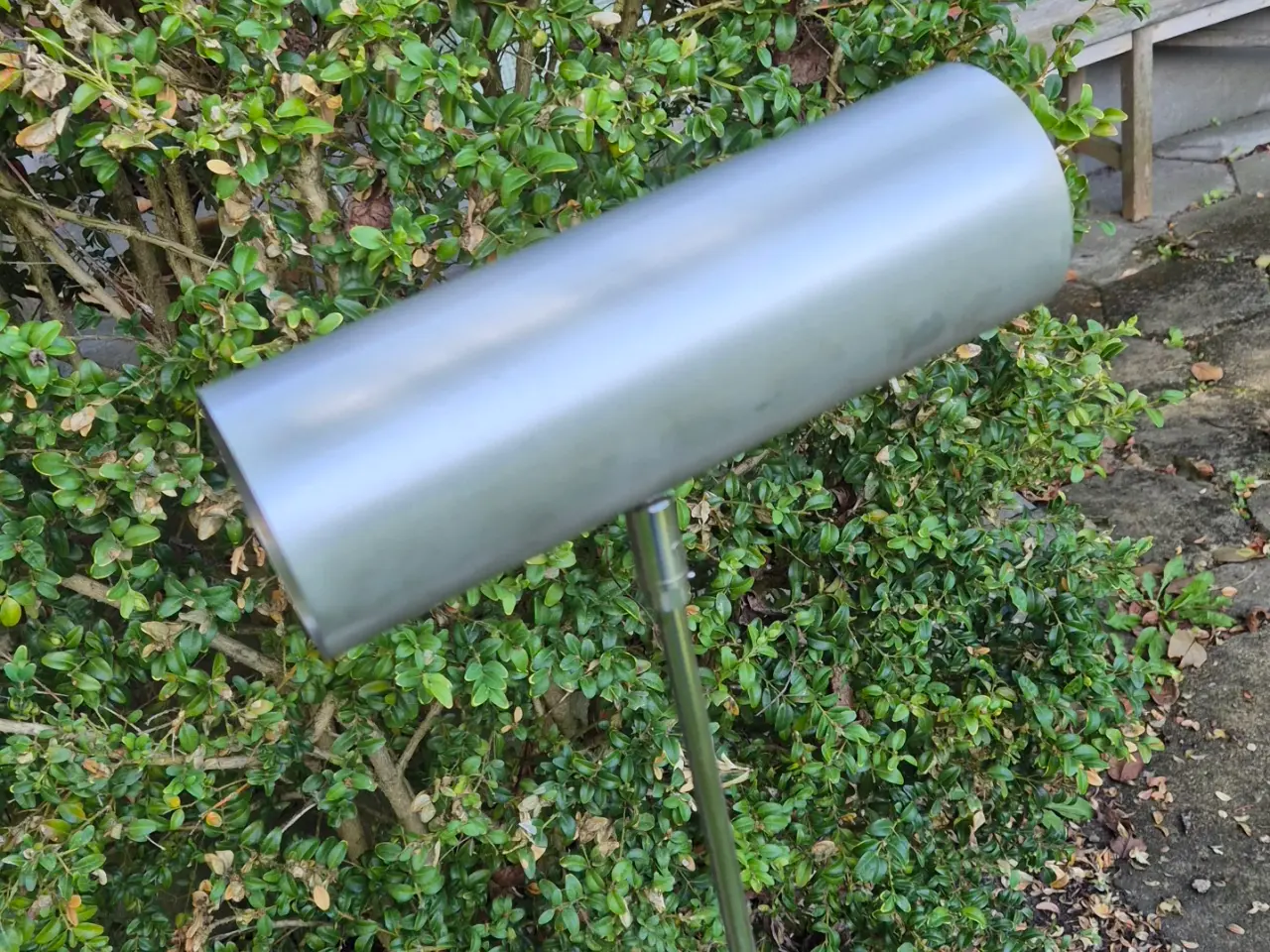 Billede 17 - Sjælden gulvlampe med cylinderskærm