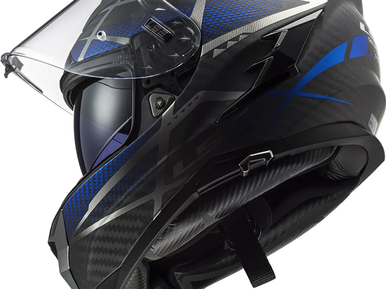 Billede 3 - LS2 Challenger Carbon Konic Blue Før 3.799,-