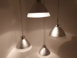 4 lamper med lysdæmpere indbygget