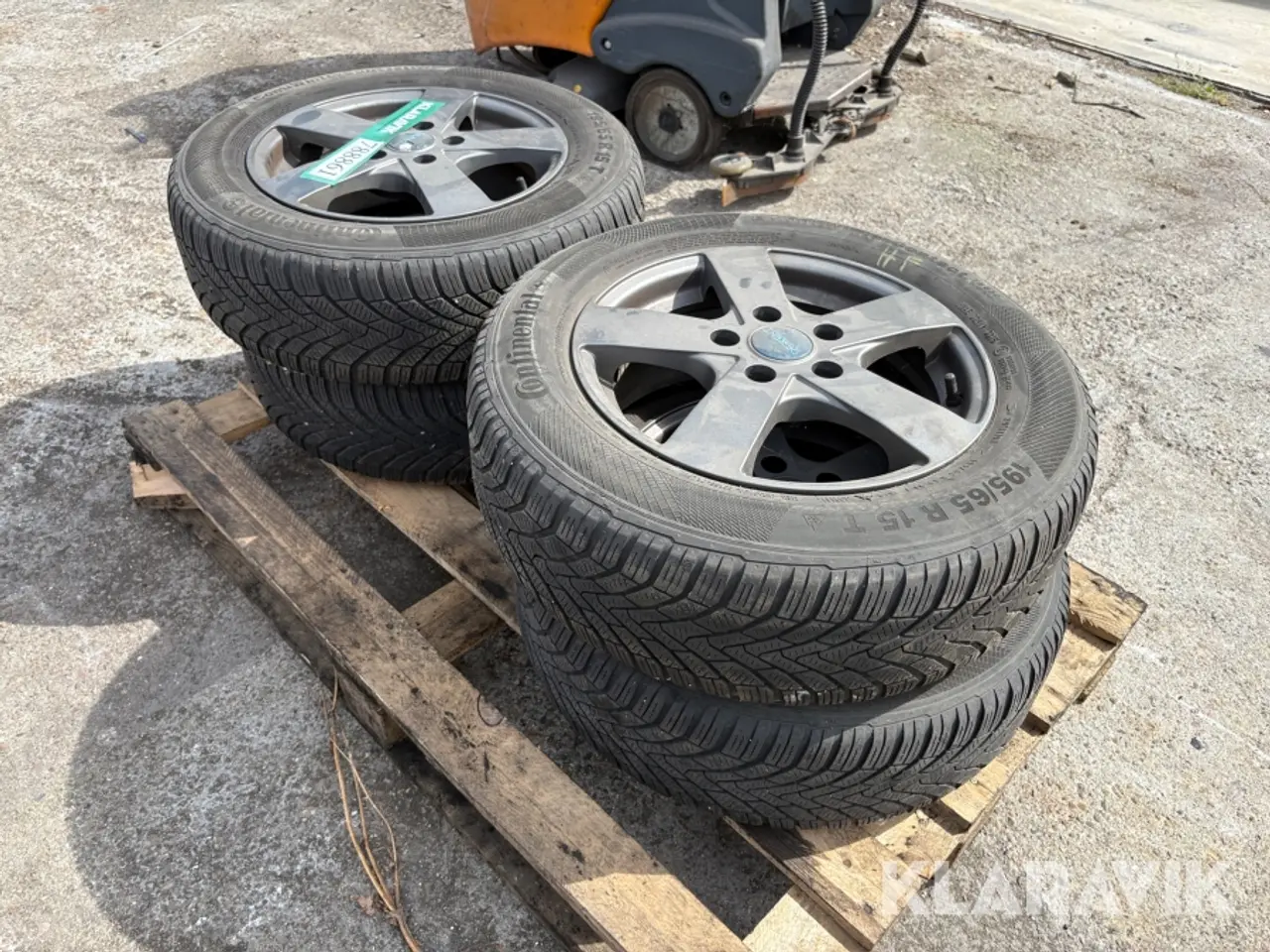 Billede 2 - Dæk Continental 195/65R15T - 4 styk