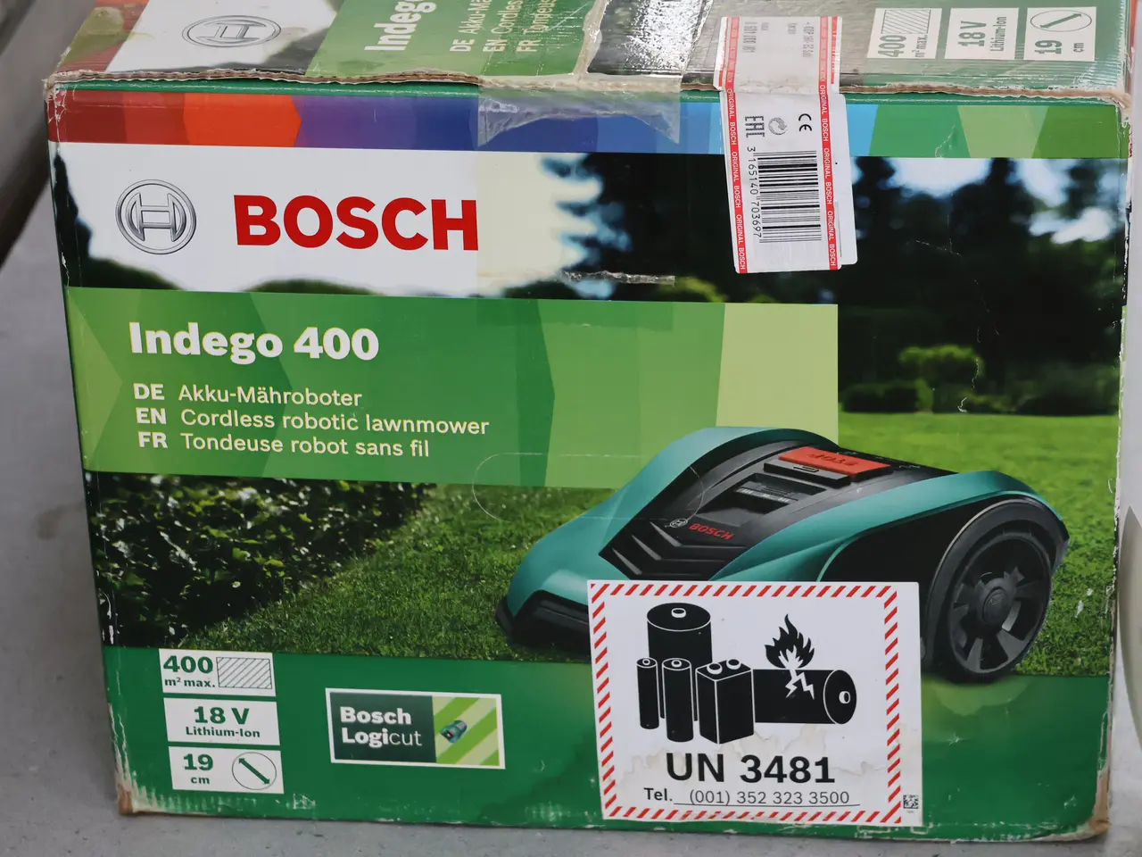 Billede 3 - Bosch Indego 400 robot plæneklipper