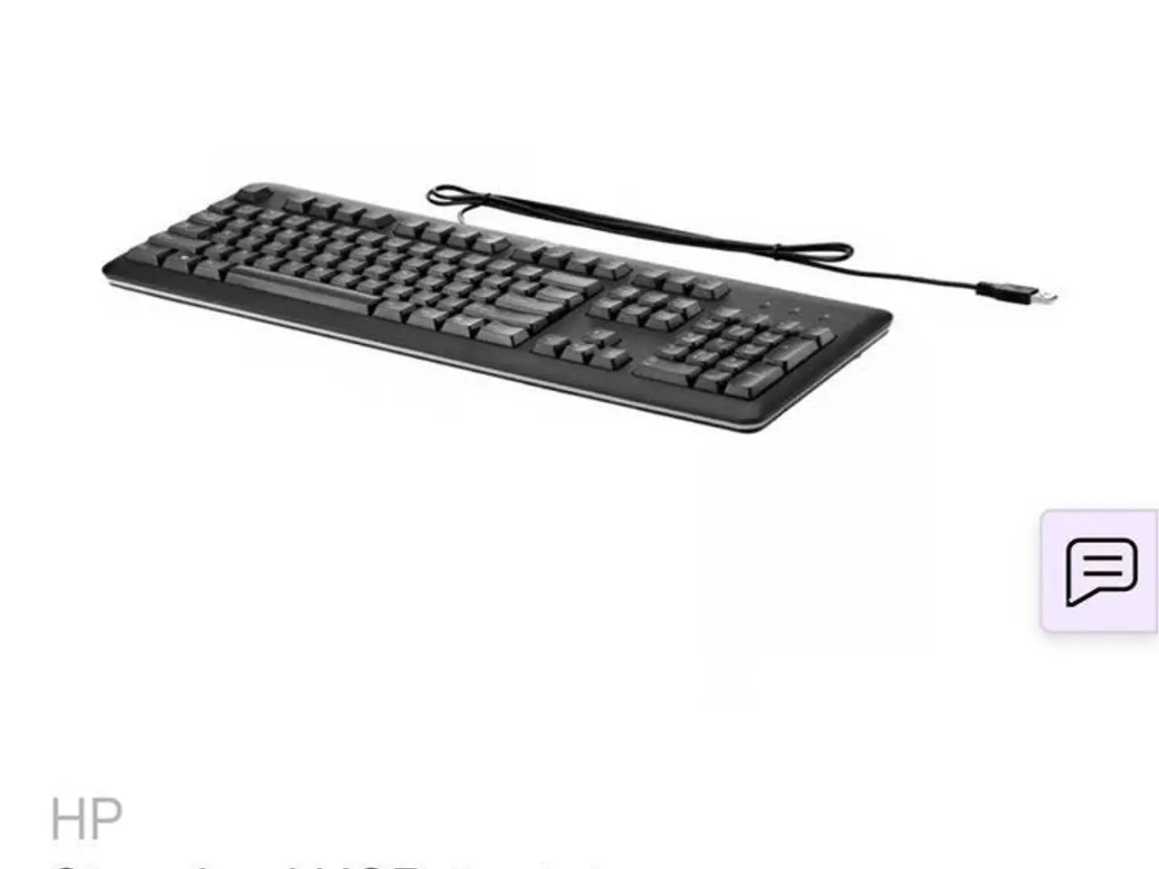 Billede 1 - Tastatur, HP, KU-1156