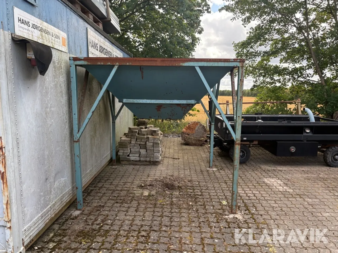 Billede 4 - Tragt Mosegård silo 1 stk