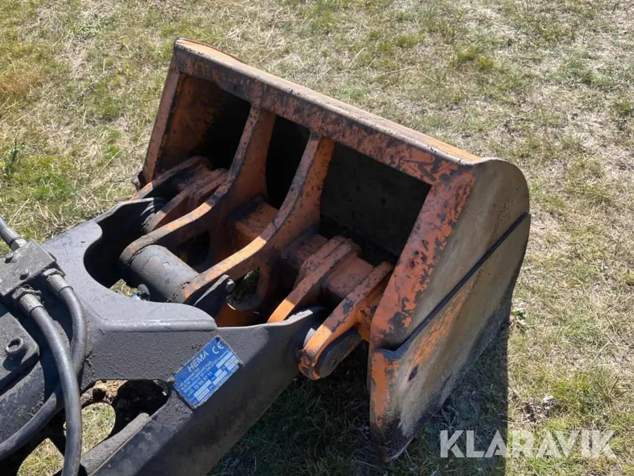 Billede 7 - Sten- og asfaltgrab Hema CaGS90-500 med aftagelige sider