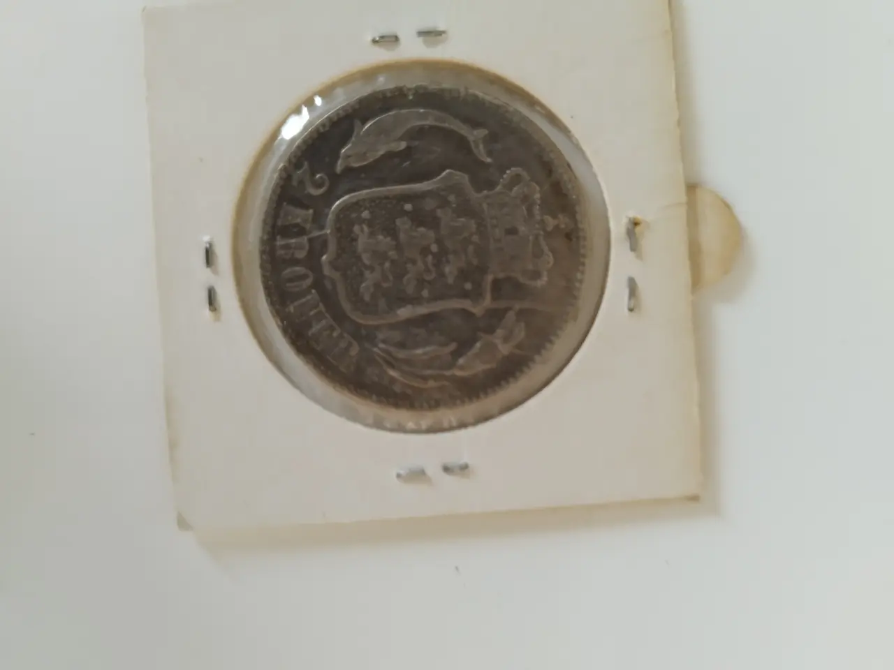 Billede 3 - 2 Kroner sølv 1876